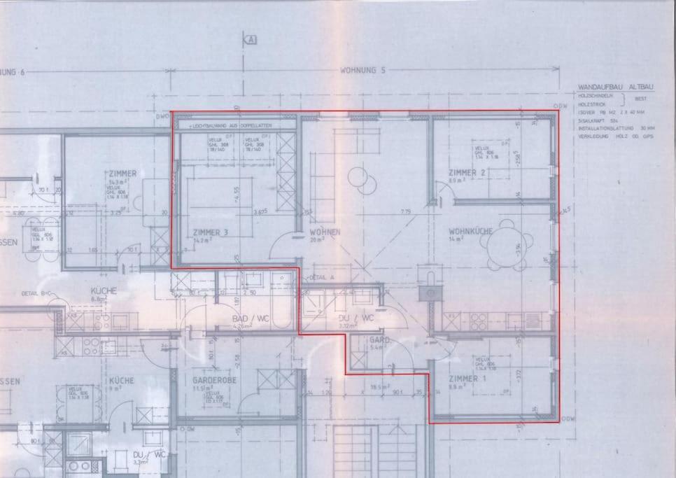 Dachwohnung Zentrum Unterwasser Luaran gambar